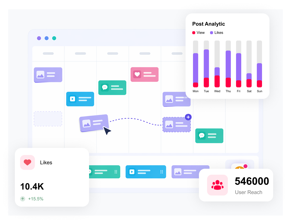 Publishing workflow pipeline illustration